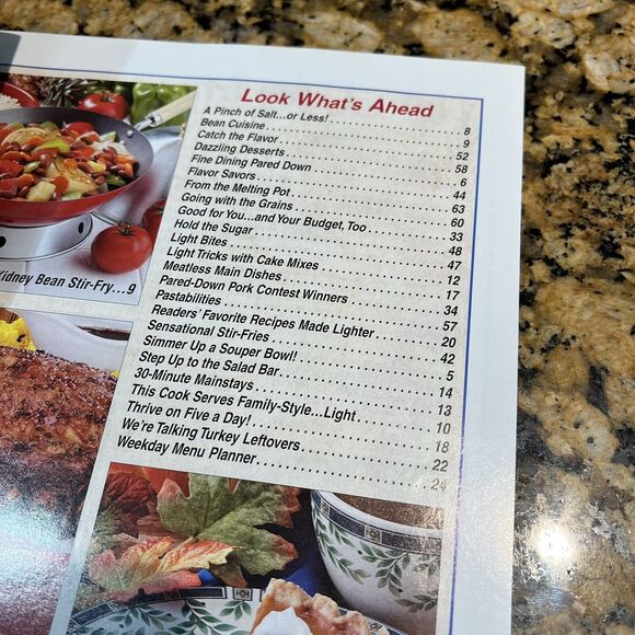 Taste of Homes Light And Tasty Cooking Recipe Magazines 2003 Back Issue Set Of 6 - Picture 11 of 13